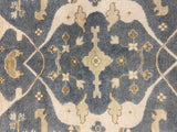 26848- Royal Ushak Hand-Knotted/Handmade Indian Rug/Carpet Traditional/Authentic/Size: 10'3" x 8'1"