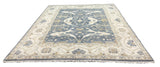 26848- Royal Ushak Hand-Knotted/Handmade Indian Rug/Carpet Traditional/Authentic/Size: 10'3" x 8'1"
