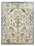 26833- Royal Ushak Hand-Knotted/Handmade Indian Rug/Carpet Traditional/Authentic/Size: 11'7" x 8'11"