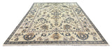 26833- Royal Ushak Hand-Knotted/Handmade Indian Rug/Carpet Traditional/Authentic/Size: 11'7" x 8'11"