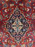 27087-Kashan Hand-Knotted/Handmade Persian Rug/Carpet Traditional/Authentic/Size: 6'8" x 4'4"