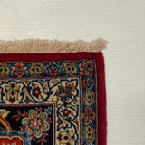 27089- Isfahan Persian Hand-Knotted Authentic/Traditional Carpet/Rug/ Size: 8'3" x 5'1"