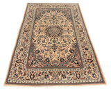 27086- Isfahan Persian Hand-Knotted Authentic/Traditional Carpet/Rug/ Size: 6'0" x 3'10"