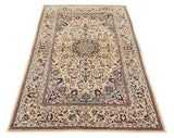 27086- Isfahan Persian Hand-Knotted Authentic/Traditional Carpet/Rug/ Size: 6'0" x 3'10"