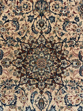 27086- Isfahan Persian Hand-Knotted Authentic/Traditional Carpet/Rug/ Size: 6'0" x 3'10"