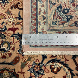 27086- Isfahan Persian Hand-Knotted Authentic/Traditional Carpet/Rug/ Size: 6'0" x 3'10"