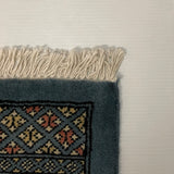 27088-Bokhara Hand-Knotted/Handmade Pakistani Rug/Carpet Tribal/Nomadic Authentic/ Size: 12'1" x 9'2"