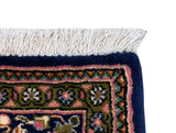 27099-Ghom Hand-knotted/Handmade Persian Rug/Carpet Traditional Authentic/ Size: 4'9" x 3'7"