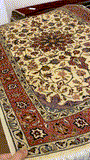 27103- Tabriz Persian Hand-knotted Carpet Authentic/Traditional Carpet/Rug/Size: 5'0" x 3'5"