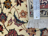 27103- Tabriz Persian Hand-knotted Carpet Authentic/Traditional Carpet/Rug/Size: 5'0" x 3'5"