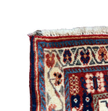 27108-Ghashgai Hand-Knotted/Handmade Persian Rug/Tribal/ Nomadic/Authentic/ Size: 8'0" x 5'0"