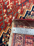 27108-Ghashgai Hand-Knotted/Handmade Persian Rug/Tribal/ Nomadic/Authentic/ Size: 8'0" x 5'0"