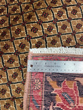 27095-Hamadan Hand-Knotted/Handmade Persian Rug/Carpet Tribal/Nomadic Authentic/ Size: 9'8" x 4'10"