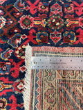 27116-Hamadan Hand-Knotted/Handmade Persian Rug/Carpet Tribal/Nomadic Authentic/ Size: 16'5" x 3'4"