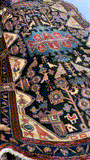 27118-Hamadan Hand-Knotted/Handmade Persian Rug/Carpet Tribal/Nomadic Authentic/ Size: 15'8" x 3'5"
