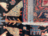 27118-Hamadan Hand-Knotted/Handmade Persian Rug/Carpet Tribal/Nomadic Authentic/ Size: 15'8" x 3'5"