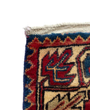 27120- Bakhtiar Hand-Knotted/Handmade Persian Rug/Carpet Traditional Authentic/ Size : 9'10" x 4'4"