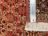 27122- Tabriz Persian Hand-knotted Carpet Authentic/Traditional Carpet/Rug/Size: 4'11" x 3'5"
