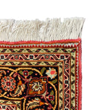 27122- Tabriz Persian Hand-knotted Carpet Authentic/Traditional Carpet/Rug/Size: 4'11" x 3'5"