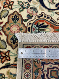 27119- Tabriz Persian Hand-knotted Carpet Authentic/Traditional Carpet/Rug/Size: 4'8" x 3'3"
