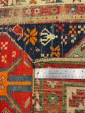 27125-Antique Kazak Circa(1920-1930)Hand-Knotted/Handmade Russian Rug/Carpet Tribal/Nomadic Authentic/ Size: 8'11" x 3'3"
