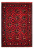 25387 - Khal Mohammad Hand-Knotted/Handmade Afghan Rug/Carpet/Traditional/Authentic/Size: 6'2" x 4'2"