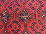 25387 - Khal Mohammad Hand-Knotted/Handmade Afghan Rug/Carpet/Traditional/Authentic/Size: 6'2" x 4'2"
