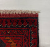 25387 - Khal Mohammad Hand-Knotted/Handmade Afghan Rug/Carpet/Traditional/Authentic/Size: 6'2" x 4'2"