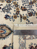27127-Kashan Hand-Knotted/Handmade Persian Rug/Carpet Traditional/Authentic/Size: 6'7" x 4'2"