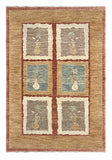 27094- Royal Chobi Ziegler Afghan Hand-Knotted Contemporary/Traditional/Size: 9'3" x 6'4"