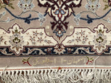 26716- Isfahan Persian Hand-Knotted Authentic/Traditional Carpet/Rug/ Size: 8'0'' x 5'3''