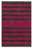 25818- Kelim Hand-Woven/Flat Weaved/Handmade Afghan /Carpet Tribal/Nomadic Authentic/Size: 11'10" x 6'11"