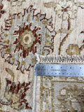27158- Royal Ushak Hand-Knotted/Handmade Indian Rug/Carpet Traditional/Authentic/Size: 6'1" x 4'0"/185cm x 122cm