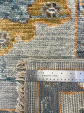 27156- Royal Ushak Hand-Knotted/Handmade Indian Rug/Carpet Traditional/Authentic/Size: 10'0" x 8'0"/305cm x 244cm