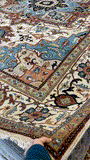 27143- Royal Heriz Hand-Knotted/Handmade Indian Rug/Carpet Traditional/Authentic/Size: 11'3" x 8'6"/343cm x 259cm