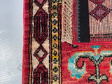 26663 - Chobi Hand-Knotted/Handmade Afghan Tribal/Nomadic Authentic/Size: 2'0" x 1'3"