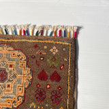 26183 -  Hand-knotted Contemporary Chobi Ziegler /Modern Carpet/Rug / Size: 2'0" x1'5"