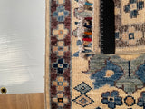 26180 -  Hand-knotted Contemporary Chobi Ziegler /Modern Carpet/Rug / Size: 2'0" x 1'4"