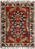 26171 -  Hand-knotted Contemporary Chobi Ziegler /Modern Carpet/Rug / Size: 2'0" x 1'4"