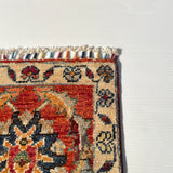 26171 -  Hand-knotted Contemporary Chobi Ziegler /Modern Carpet/Rug / Size: 2'0" x 1'4"