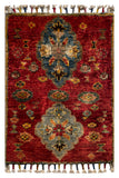 26565 -  Hand-knotted Contemporary Chobi Ziegler /Modern Carpet/Rug / Size: 2'0" x1'3"