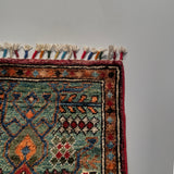 26177 -  Hand-knotted Contemporary Chobi Ziegler /Modern Carpet/Rug / Size: 2'0" x1'3"