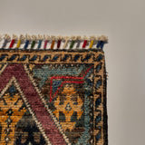 26581 -  Hand-knotted Contemporary Chobi Ziegler /Modern Carpet/Rug / Size: 2'0" x 1'3"