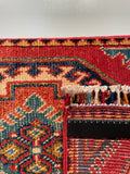26571 -  Hand-knotted Contemporary Chobi Ziegler /Modern Carpet/Rug / Size: 2'0" x1'3"