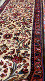 27368-Hamadan Hand-Knotted/Handmade Persian Rug/Carpet Tribal/Nomadic Authentic/ Size: 10'4" x 2'3"/315cm x 69cm
