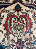 27374-Hamadan Hand-Knotted/Handmade Persian Rug/Carpet Tribal/Nomadic Authentic/ Size: 10'6" x 2'7"/320cm x 79cm