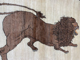 27377-Ghashgai Hand-Knotted/Handmade Persian Rug/Tribal/ Nomadic/Authentic/ Size: 6'1" x 4'0"/185cm x 122cm