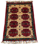 26569 -  Hand-knotted Contemporary Chobi Ziegler /Modern Carpet/Rug / Size: 2'0" x1'3"
