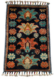 26543-Chobi Ziegler Hand-Knotted/Handmade Afghan Rug/Carpet Modern Authentic/Size: 2'0" x 1'3"