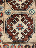 26672 -  Hand-knotted Contemporary Chobi Ziegler /Modern Carpet/Rug / Size: 2'0" x1'3"